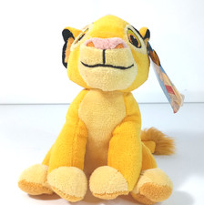 Disney The Lion King Simba Plush Stuffed Animal 8" Toy Cub New NWT Vintage Style