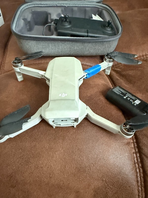 DJI Mavic Mini Camera Drone Damaged