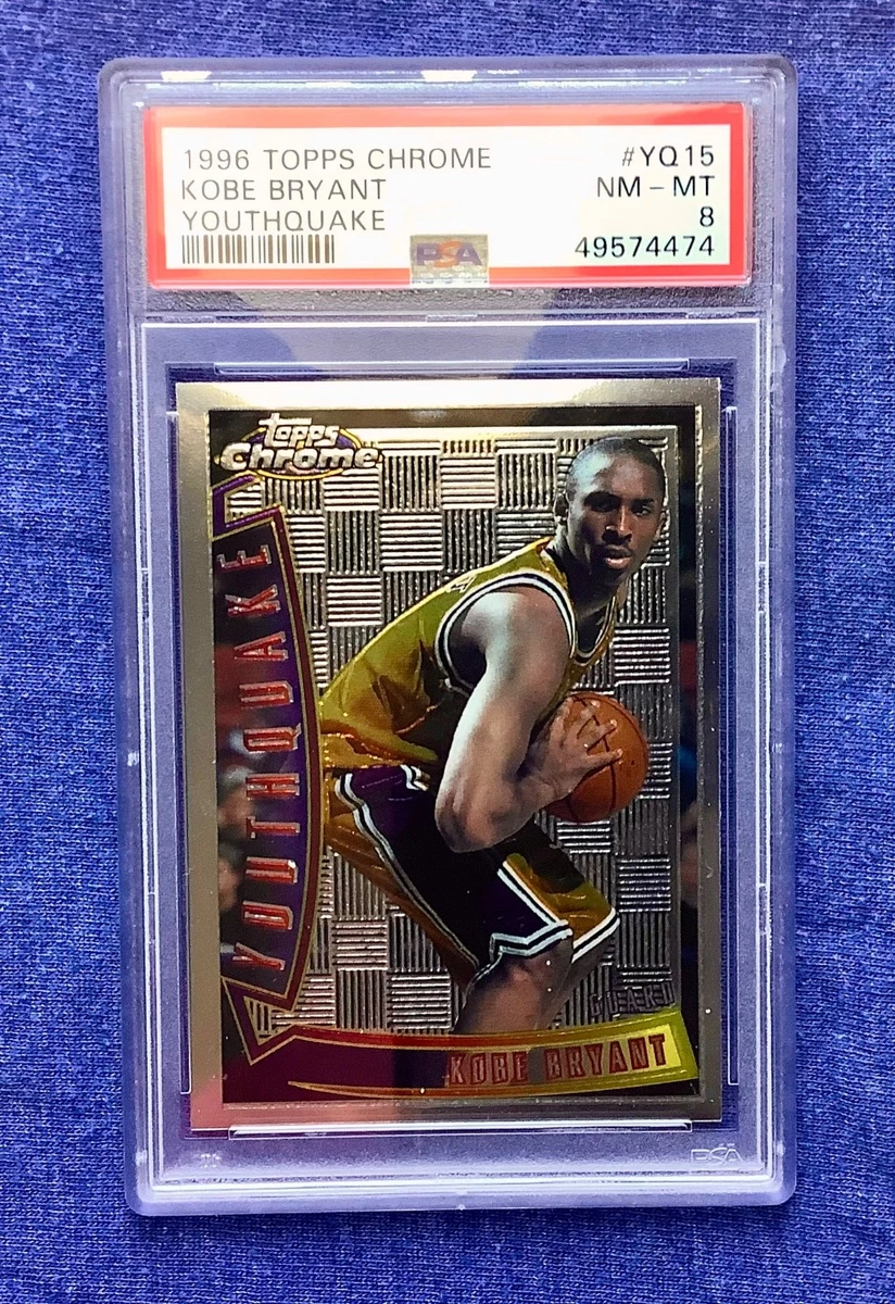 1996-97 Topps Chrome - Kobe Bryant #YQ15 for sale | eBay