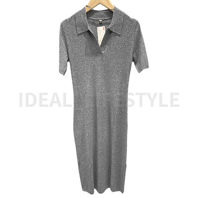 UNIQLO Washable Skipper Collar Polo Dress S-3XL Knit Ribbed Women 485266 NWT | eBay UNIQLO Washable Skipper Collar Polo Dress S-3XL Knit Ribbed Women 485266 NWT | eBay