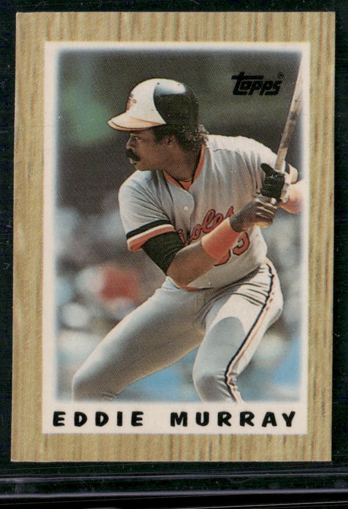 1987 Topps Major League Leaders Minis #39 Eddie Murray