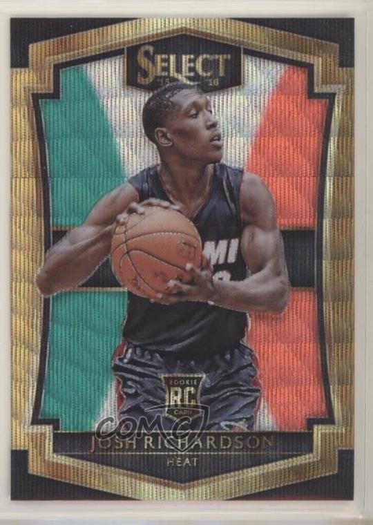 2015 Panini Select Premier Level Tri-Color Prizm Josh Richardson Rookie RC 0d94