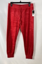 Juicy Couture Women's Red Velour Zuma II Jogger Pants NWT Size S