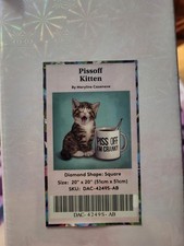 Diamond Art Club Pissoff Kitten Maryline Cazenave Sealed
