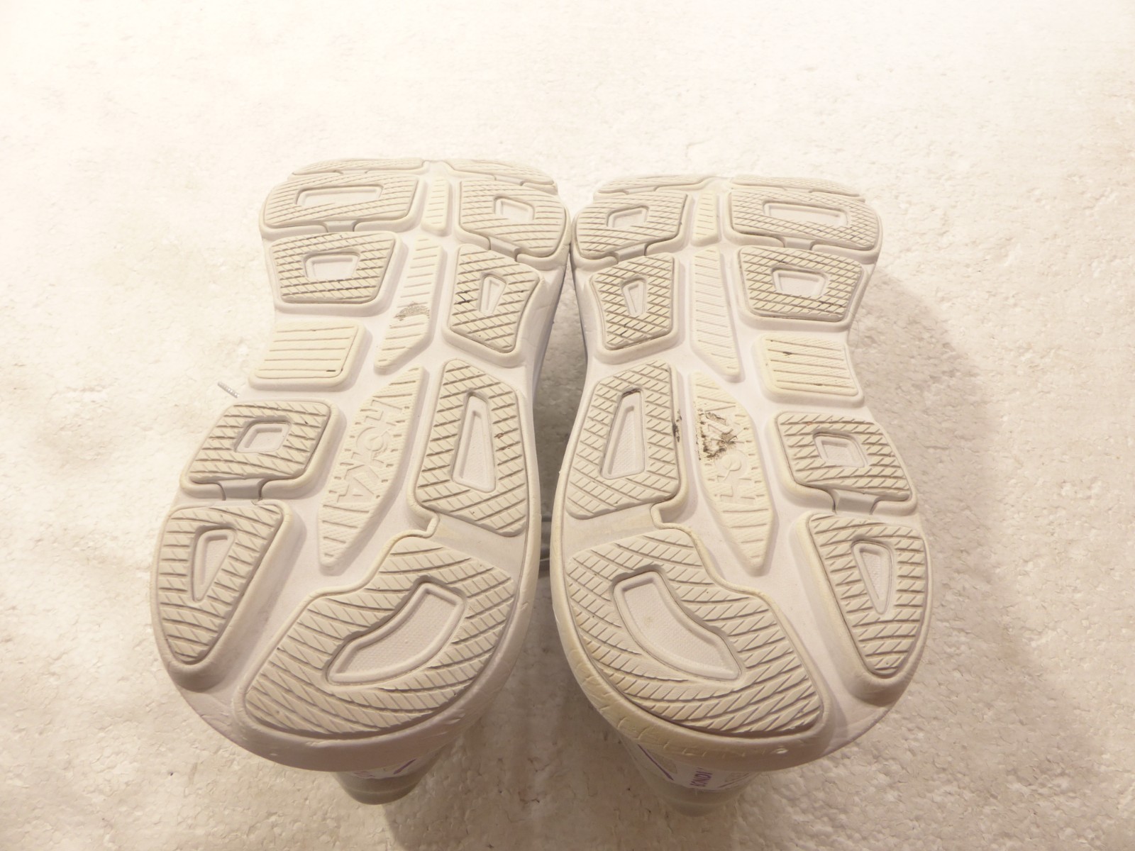 Women's Hoka One One Bondi 9 Athletic Lace-Up Running Shoes Gray Size 8.5B thumbnail 5