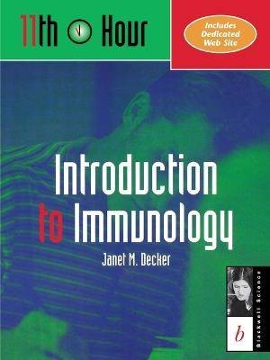 11. Stunde - Einführung in die Immunologie, JM Decker,