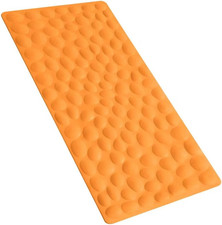 Non-Slip Bathtub Mat Soft Rubber Bathroom Bathmat with Strong Suction Cups Ora