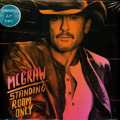 Tim McGraw - Standing Room Only Turquoise Vinyl Edition (US - Original)