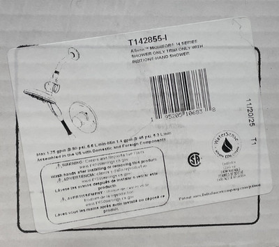 Delta T142855-I Albion Shower Only Trim Package - Less Rough In - Chrome *READ*