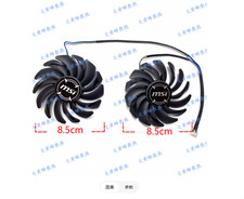 For MSI RX6600 8GB ARMOR V1 Graphics Card Cooling Fan PLD09210S12HH