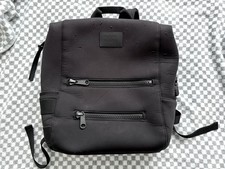 Dagne Dover Black Large INDI NEOPRENE DIAPER BACKPACK Travel Bag