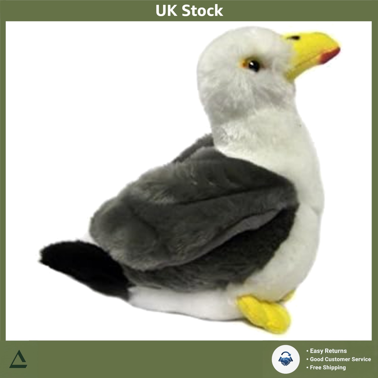 Adorable Plush Seagull Soft Toy Cuddly Companion for Kids 14cm