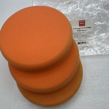 Griots Garage 11254 6 Orange Foam Polish Pads Set Of 3