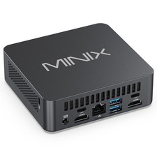MINIX NUC355 Mini PC,Intel Core 3 N355,16GB DDR5, 512GB PCIe SSD,Triple 4K WiFi6