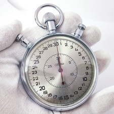 ⭐ VINTAGE soviet stop watch SLAVA SPLIT Chronometer 5498 20 jewels made in USSR