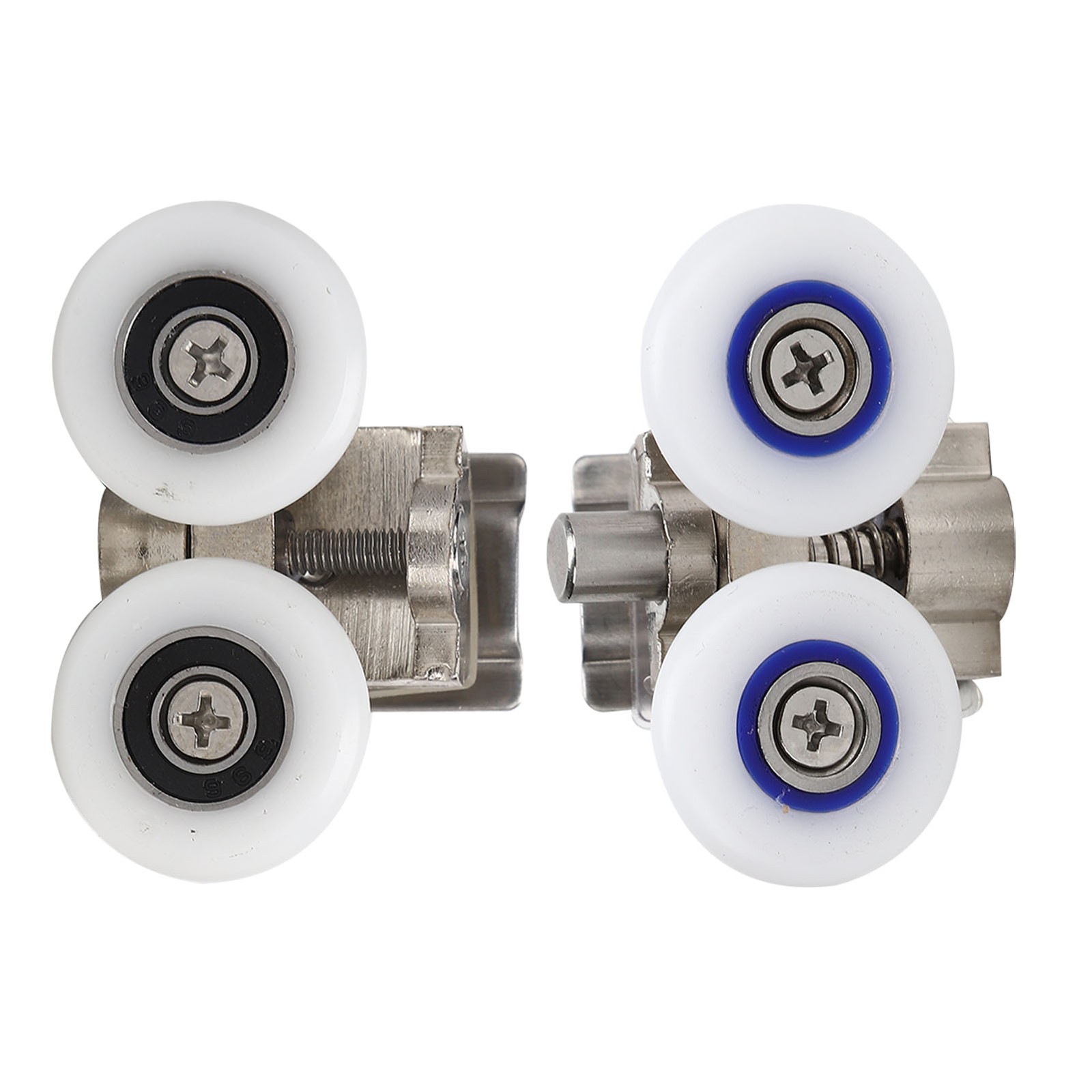 Shower Door Runner Rollers Zinc Alloy Glass Door Pulley Wheels Bathroom Acce LW