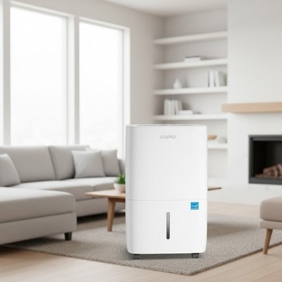 120 Pint Dehumidifier with Drain Hose and Washable Filter for Home & Basement