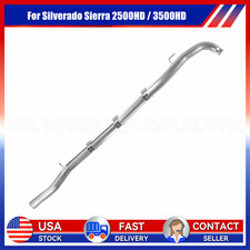 For 2011-2015 Silverado Sierra 2500 3500hd Lml 6.6 Duramax Turbo Exhaust 4 Pipe