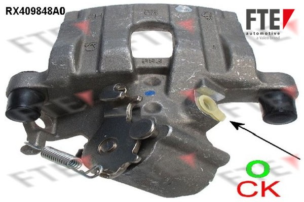 FTE Bremssattel 9290838 Aluminium FüR Opel Vectra Caravan Z02 Signum CC Z03 F35-image