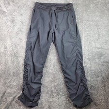 Under Armour Pants Womens M Black Loose Team Icon Relaxed Fit Pant 1276378