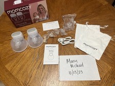 Momcozy S9 Pro Double Wearable Breast Pump, White, 9-Levels