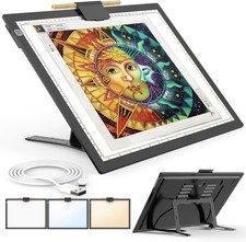 A3 Light Board for Diamond Painting, Rechargeable Battery Light Pad, Magnetic