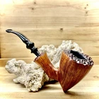 69g *EPIC* PREBEN HOLM STRAIGHT GRAIN NATURAL PLATEAU PICKAXE FREEHAND PIPE