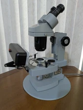 GIA Gemoligical Gem Instruments Diamond  Microscope Model #264 702713 W10x-155mm