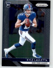 2018 Panini Prizm Kyle Lauletta RC #230 NYG