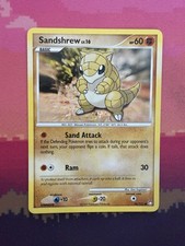 Pokemon Card Sandshrew Mysterious Treasures 96/123 Near Mint 