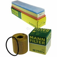 Mann Inspektionspaket FüR Peugeot 206 CC 1.6 16V 307 CitroëN Xsara Picasso C4 I
