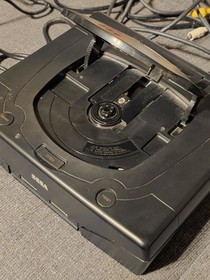 Sega Saturn System Bundle w/ 3 Games, OEM Controller & Cords &ndash; Very Good Cond.