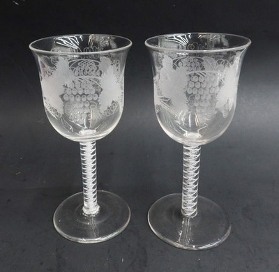 bohemian wine glasses Engraved Crystal Stag Wine Glass – Gorsuch main image 0