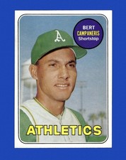 1969 Topps Set-Break #495 Bert Campaneris NM-MT OR BETTER *GMCARDS*