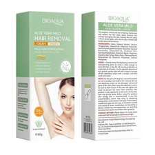 60g Aloe Vera Extract Mild Hair Removal Cream Smooth Whole-Body Depilation