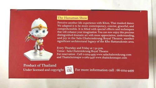 HANUMAN VINYLFIGUR ASIA LEGENDÄRE KREATUREN & MYTHEN KHON THAILAND WEISSER AFFE - Bild 5 von 6