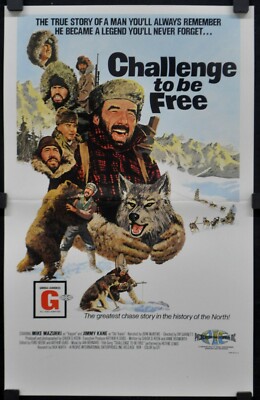 Challenge Sich Sein Gratis 1974 Original 14X22 Film Poster Mike Mazurki Vic