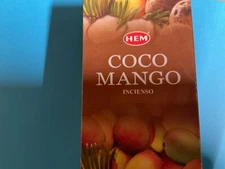 HEM Incense Sticks.  120ct box COCO MANGO