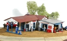 JL Innovations 591 HO Scale Marble Rock Garage Laser Cut Kit 5-3/8" x 7-3/8"