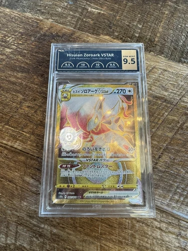 PCG 9.5 PSA 10 JAPANESE POKEMON 2022 Hisuian Zoroark VST 097/071 PHANTASMA S10a