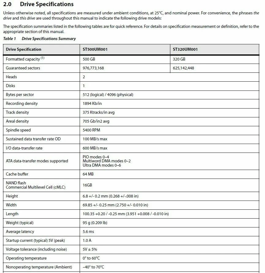 SEAGATE 500GB Laptop SSHD SATA 16GB 64MB 7mm Internal Hybrid Hard Drive PS4 PS4 - Image 4 of 4
