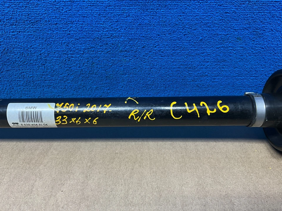 BMW 750i 2016-2019 4,4 L eje trasero derecho eje medio eje OEM Foto 4 de 4
