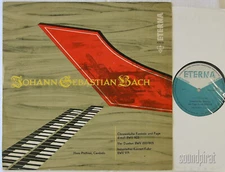 HANS PISCHNER BACH HARPSICHORD SOLO RECITAL ETERNA ED.1 MONO 820161 NM