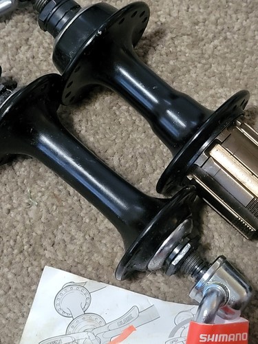 Vintage NOS Shimano Deore LX hubs HB-M560 32 hole mountain bike atb mtb - Picture 5 of 6