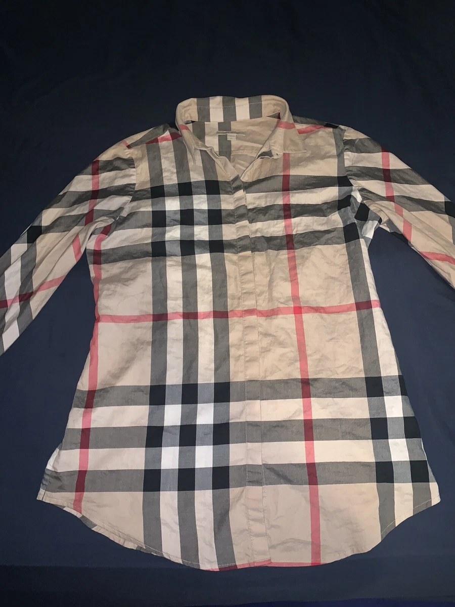 Women's 2024 burberry shirt