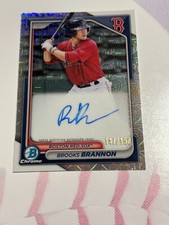 2024 Bowman - Chrome Prospects Brooks Brannon #BCP-95 Refractor MOJO /150 