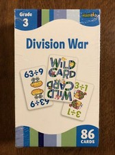 NEW 2005 Flash Kids DIVISION WAR Flashcards