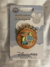 Disney D23 Expo 2022 Exclusive Dumbo Happiest Flight on Earth Ride Enamel Pin LE