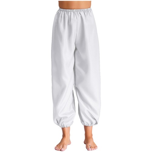 Women's Pants Opera Sweatpants Stage Trousers Elastic Waistband Bloomers Baggy - Picture 74 of 88