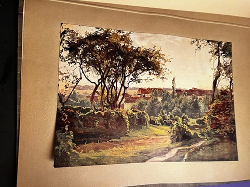 RARE Antique Collectible Ludwig Knaus booklet in German 7 prints & life history - Picture 10 of 14